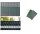 10 x Premium Hart PVC - Sichtschutzstreifen-moosgruen 2520mm x190mm x1,3mm
