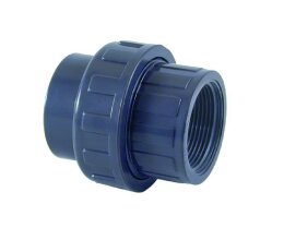 PVC Rohr 3/3 Verschraubung 25 x ¾" Klebe/...