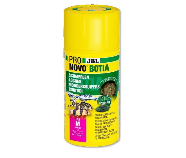JBL PRONOVO Botia Tab M Schmerlen & Welsfutter 250ml