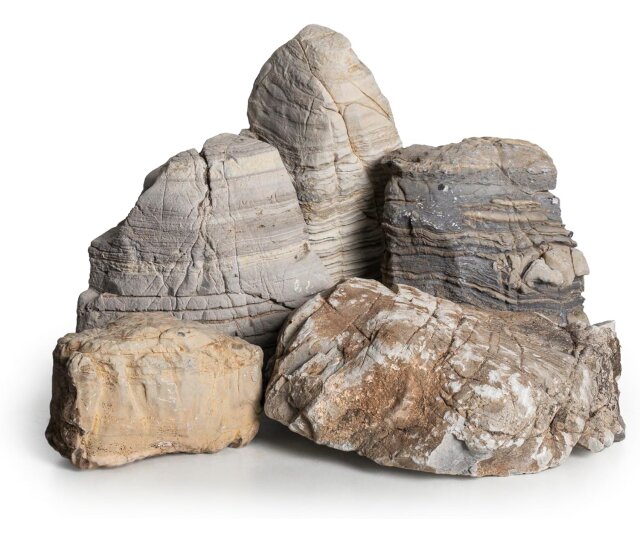 MyScape Rocks Frodo, Mix, 20 kg Natürliche Aquascaping Steine