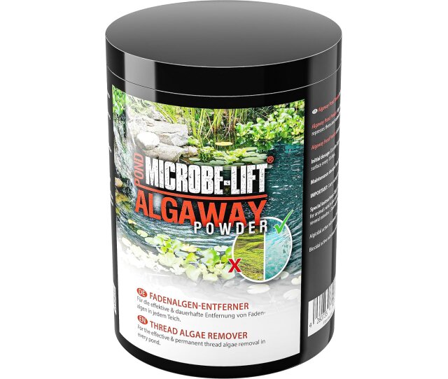 Microbe-Lift Algaway Pond Powder Fadenalgen-Entferner 1000g