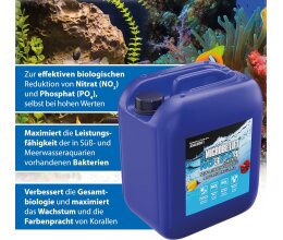 Microbe-Lift NOPO Control - Nitrat- & Phosphat-Kontrolle 5l für Süß- und Meerwasser