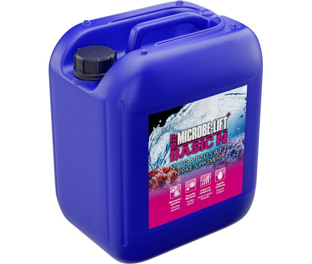 Microbe-Lift Basic N - Nitrat-Erhöhung 5l für Süß- und Meerwasser