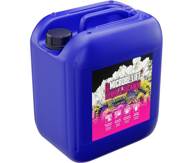 Microbe-Lift Iodide & Bromide - Jod und Bromide erhöhen Meerwasser 5l