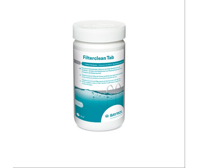 Bayrol Filterclean 200g Tabs 1 Kg  Chlortabletten für Sandfilter