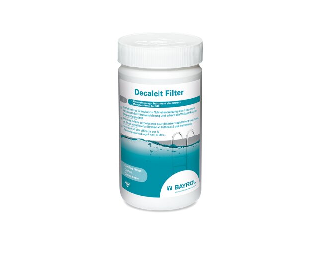 Bayrol Decalcit Filter 1 Kg Granulat zur Schnellentkalkung aller Filterarten