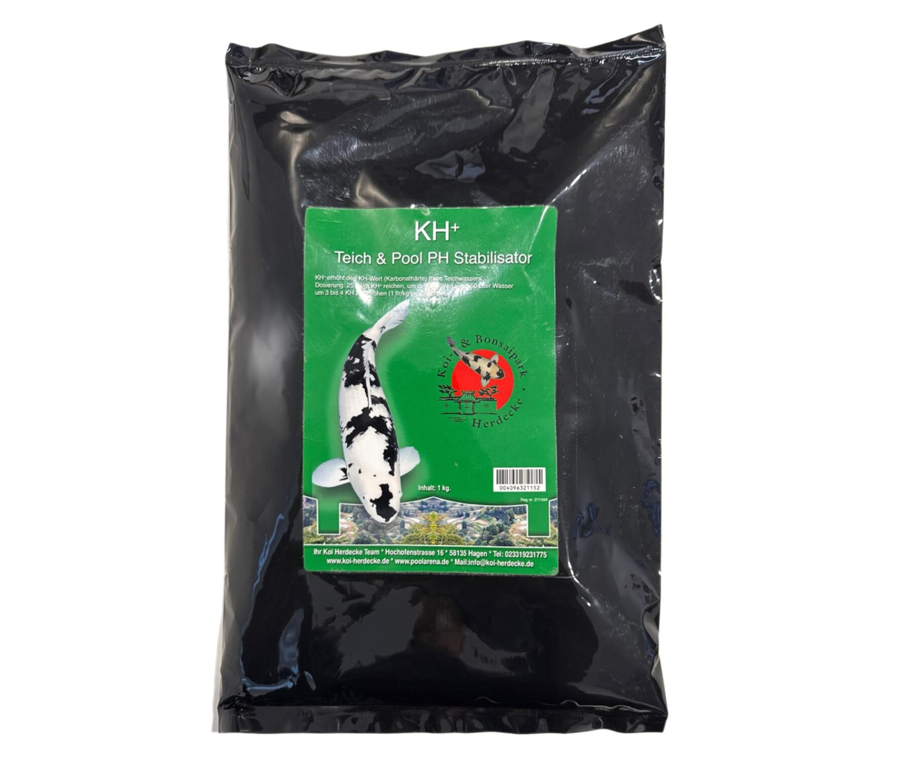 Produktbild von Unique Koi PH KH Stabil 1000g - Wasserpflege Für Bis Zu 20000 Liter Teich