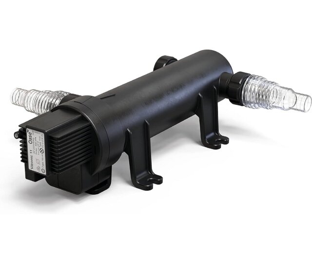 OASE Vitronic 11 Watt UVC-Klärer für Teiche bis 10 m³ - Beseitigung von Schwebealgen und Dezimierung schädlicher Bakterien und Keime