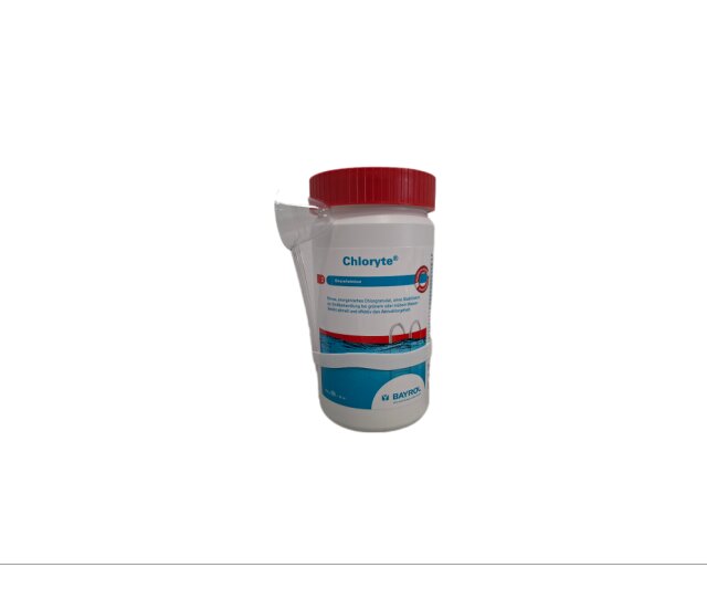 Bayrol Chloryte - reines, anorganisches Chlorgranulat zur Stoßbehandlung bei grünem und trüben Wasser 1kg