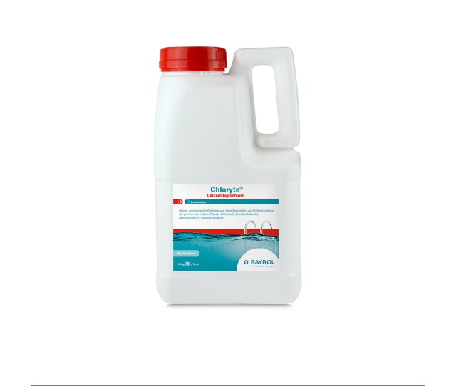 Bayrol Chloryte - reines, anorganisches Chlorgranulat zur Stoßbehandlung bei grünem und trüben Wasser 3,3 kg