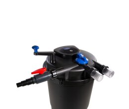 Aquaforte Teichfilter Druckfilter 20000 mit Rückspülfunktion und UVC 36 Watt