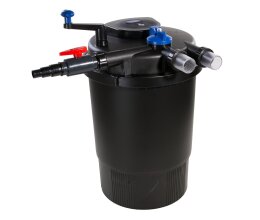 Aquaforte Teichfilter Druckfilter 20000 mit Rückspülfunktion und UVC 36 Watt