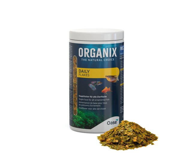 ORGANIX Daily Flakes 1000 ml Aquarium-Fischfutter