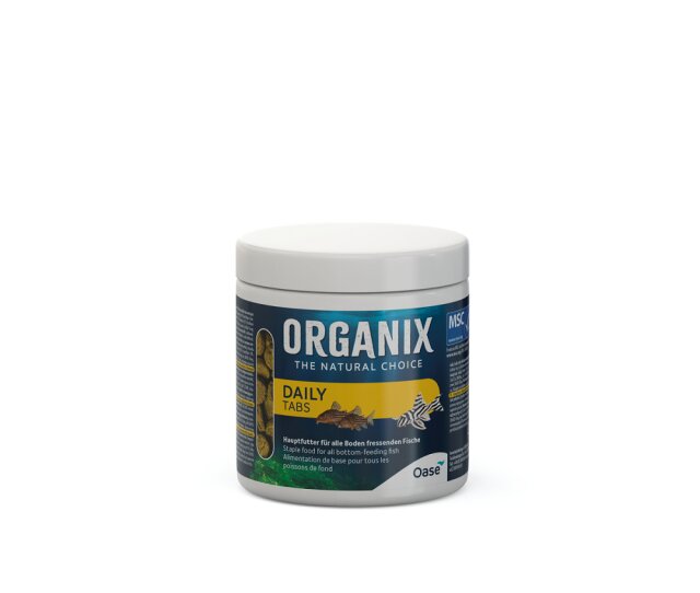 OASE ORGANIX Daily Tab - Hauptfutter Für Bodenfresser Im Aquarium - 250 Ml