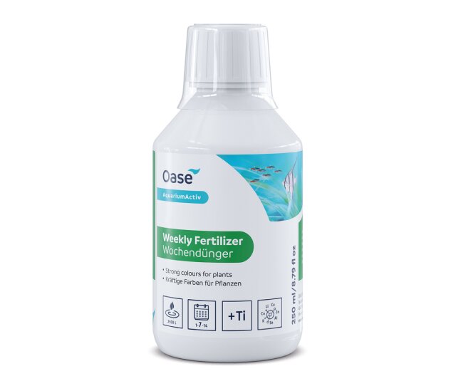 Oase Wochendünger 250 ml- für eine ideale Nährstoffaufnahme von Wasserpflanzen