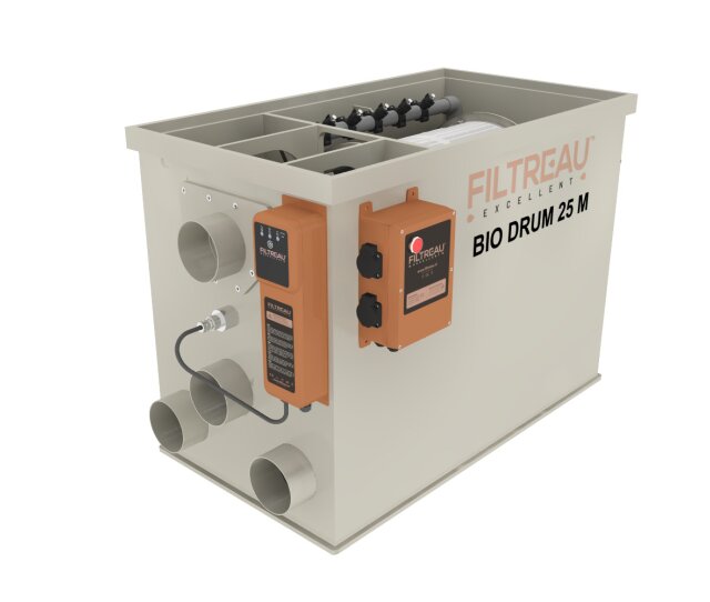 Filtreau Bio Drum 25 M Gravity Excellent Line- Trommelfilter mit Schwerkraft