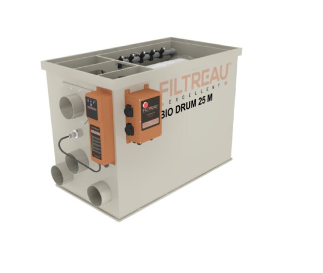Filtreau Bio Drum 25 M Pump Excellent Line- Trommelfilter mit Pumpe