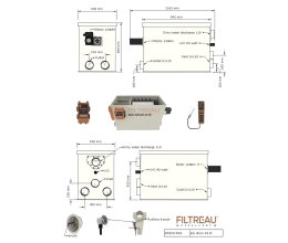 Filtreau Bio Drum 25 M Pump Excellent Line- Trommelfilter mit Pumpe