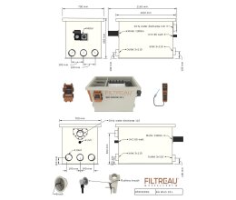 Filtreau Bio Drum 35 L Pump Excellent Line- Trommelfilter mit Pumpe