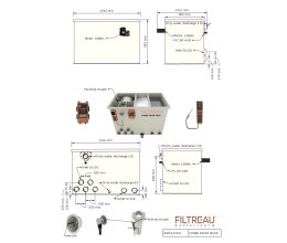 Filtreau Combi Drum 30/50 Gravity Excellence Line- Trommelfilter mit Schwerkraft