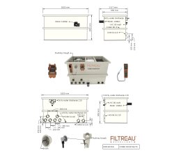 Filtreau Combi Drum 50/70 Pump Excellence Line- Trommelfilter mit Pumpe