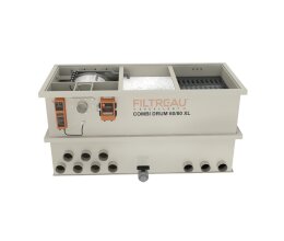 Filtreau Combi Drum 60/80 XL schwerkraft Excellence Line- Trommelfilter mit Spuelpumpe/UVC/Filtermaterial