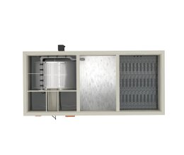 Filtreau Combi Drum 60/80 gepumpt Excellence Line- Trommelfilter mit Spuelpumpe/UVC/Filtermaterial