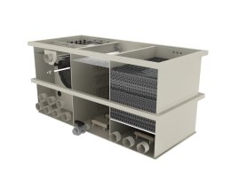 Filtreau Combi Drum 60/80 gepumpt Excellence Line- Trommelfilter mit Spuelpumpe/UVC/Filtermaterial