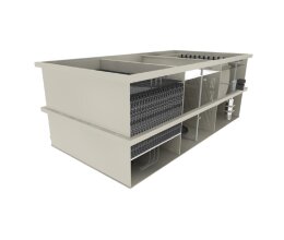 Filtreau Combi Drum 80-100 XXL Schwerkraft Excellence Line-Trommelfilter mit UVC/Filtermaterial/Spülpumpe