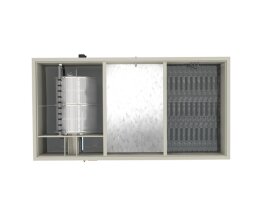Filtreau Combi Drum 80-100 XXL Schwerkraft Excellence Line-Trommelfilter mit UVC/Filtermaterial/Spülpumpe