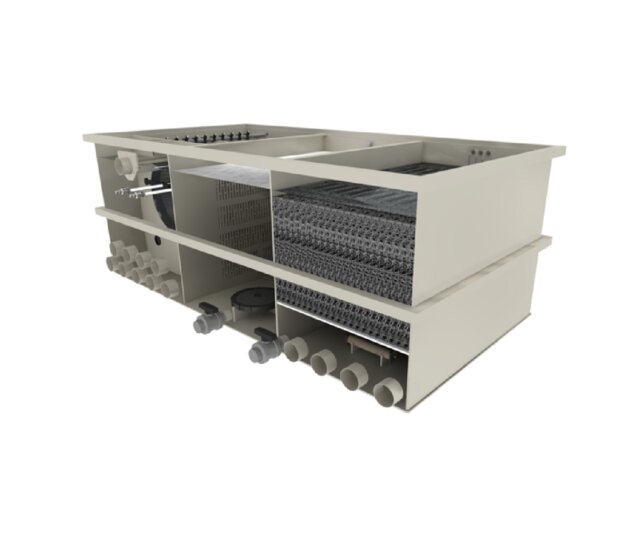 Filtreau Combi Drum 80/100 XXL gepumpt Excellence Line- Trommelfilter mit UVC/Filtermaterial/Spülpumpe