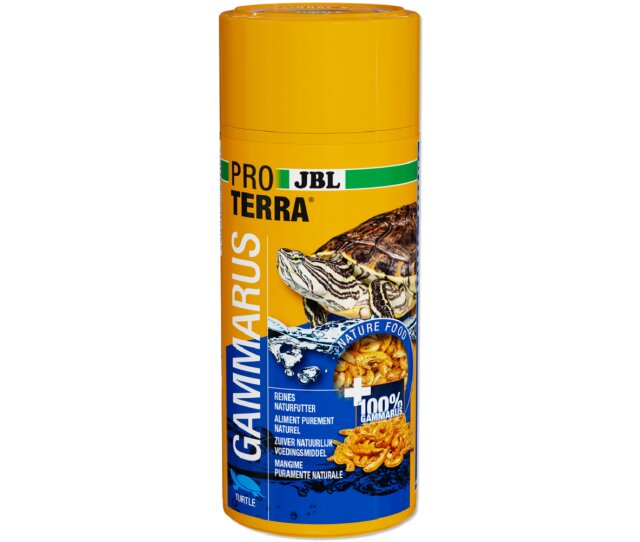 JBL Proterra Gammarus 250 ml- Leckerbissen aus Bachflohkrebsen für alle Wasserschildkröten