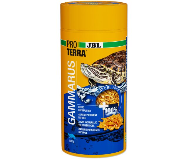 JBL Proterra Gammarus 1000 ml- Leckerbissen aus Bachflohkrebsen für alle Wasserschildkröten