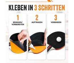 ARKA Kraftprotz 50g dickflüssiger Gel Sekundenkleber extra stark-verwendbar für Plastik, Kunststoff, Glas, Holz, Stein, Metall