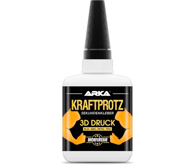ARKA Kraftprotz Sekundenkleber dünnflüssig 50 g für 3D-Drucke