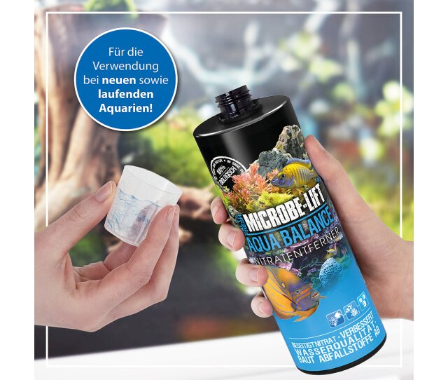 Microbe-Lift 5000 ml Aqua Balance - Nitratentferner/Langzeitpflege Süss- Meerwasser