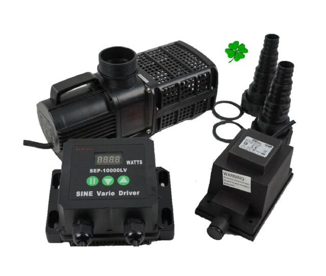 Jebao SEP-20000LV 12VAC Niedervoltpumpe für Schwimmteichs