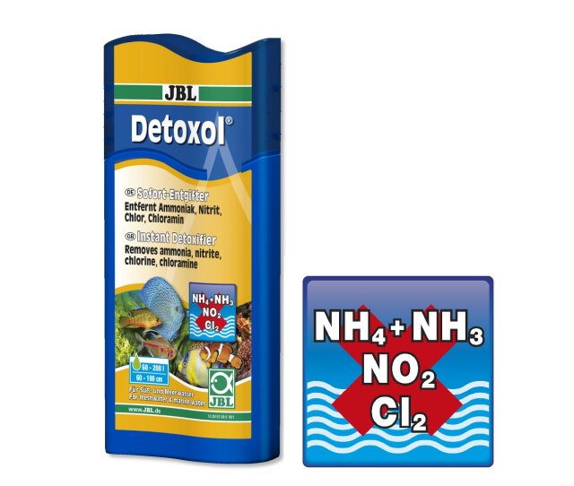 JBL Detoxol Sofort-Entgifter für gesundes Aquarienwasser 100ml