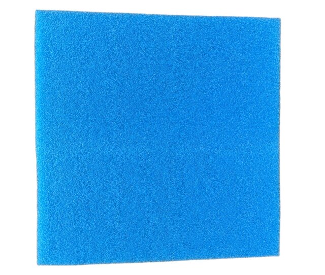 KH feiner Aquarien Filterschaum blau 30 PPI 50x50x3 cm Filtermatte
