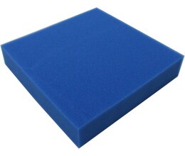 KH feiner Aquarien Filterschaum blau 30 PPI 50x50x5 cm Filtermatte