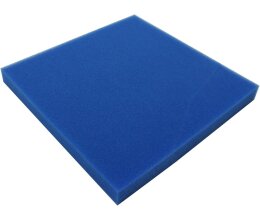 KH feiner Aquarien Filterschaum blau 30 PPI 50x50x5 cm Filtermatte