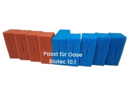Ersatzschwamm Set passend für Oase Biotec 10 .1...