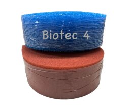 Filterschwamm Biotec 4 bestehend aus 1 x rot / 1 x blau...