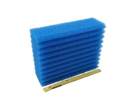Ersatzschwamm Set passend für Oase Biotec 5.1 Teichfilter 1 x rot 2 x blau 1 x blau sehr fein