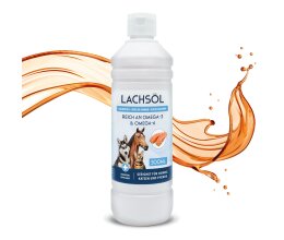 Lachsöl reich an Omega 3 & 6 für...