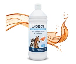 Lachsöl reich an Omega 3 & 6 für...