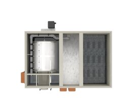 Filtreau Combi Drum 20/25 Pump Excellence Line- Trommelfilter mit Spülpumpe/UVC/Filtermaterial