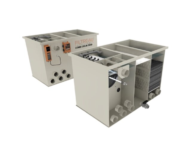 Filtreau Combi Drum 30/50 Gravity  Rotate VersionExcellence Line- Trommelfilter mit Schwerkraft