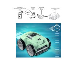 Zodiac Biopoolroboter Plus mit Bürste fuer Schwimmteich und Biopools