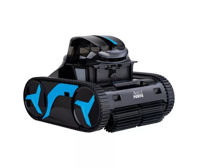 AquaForte M60 Akku Poolroboter – App-steuerbar-kabellos, Boden-, Wand- & Wasserlinienreinigung